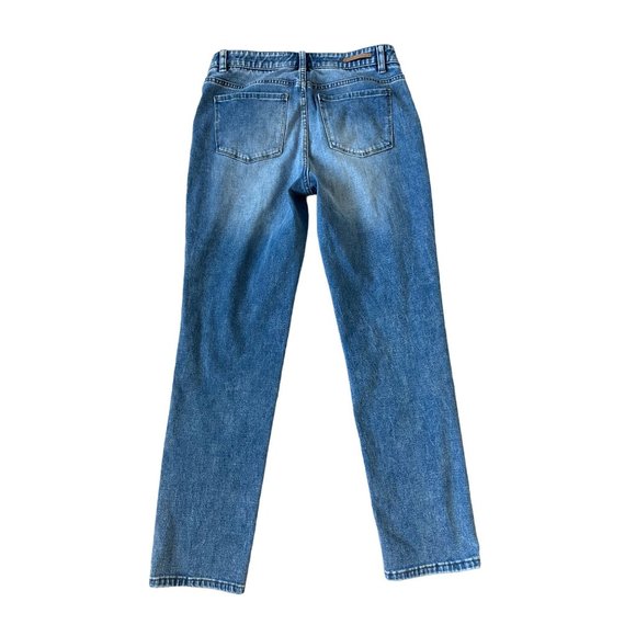SOFT SURROUNDINGS Mid Rise Straight Leg Jeans Size Small - Picture 2 of 6